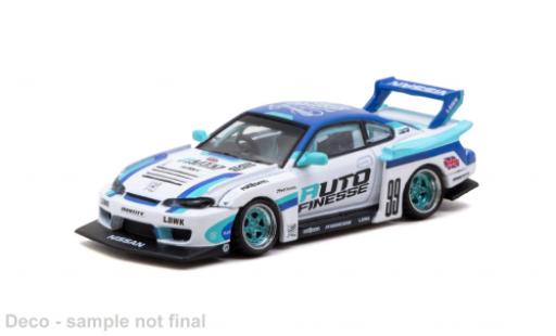 Nissan Silvia 1/64 Tarmac Works (S15) LB-Super Silhouette 2025 Auto Finesse 1:64 miniature