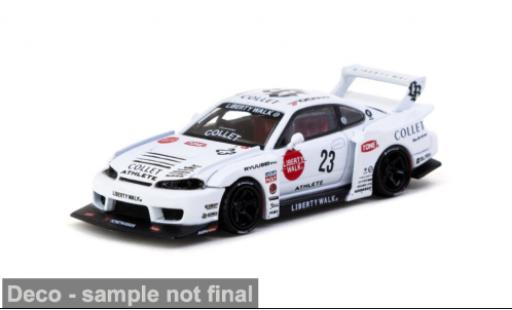 Nissan Silvia 1/64 Tarmac Works (S15) LB-Super Silhouette blanche 2025 1:64