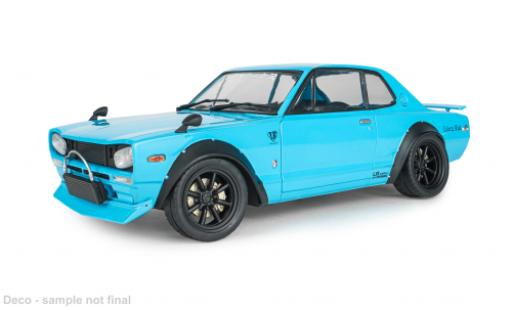 Nissan Skyline 1/18 Solido 2000 GT-R (KPGC10) bleue 1970 1:18 miniature