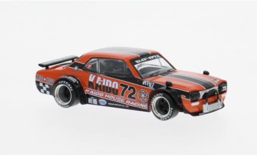 Nissan Skyline 1/64 Mini GT 2000 GT-R (KPGC10) orange/Dekor 1:64 miniature