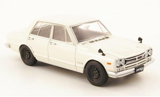 Nissan Skyline 2000 1/43 Ebbro GT-R (C10) blanche 4-Turer Berline 1970 miniature