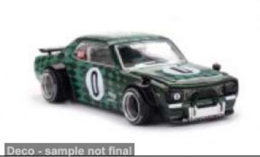 Nissan Skyline 1/64 Mini GT GT-R (KPGC10) verte 1969 1:64 miniature