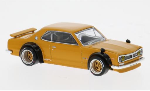Nissan Skyline 1/64 Mini GT GT-R (KPGC10) marron 1969 1:64