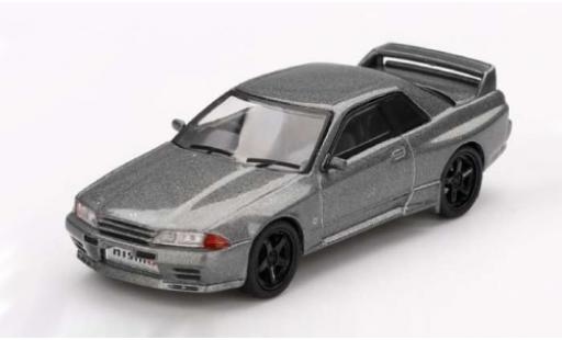 Nissan Skyline 1/64 Mini GT GT-R (Nismo BNR32 CRS Version) grise 1:64 miniature