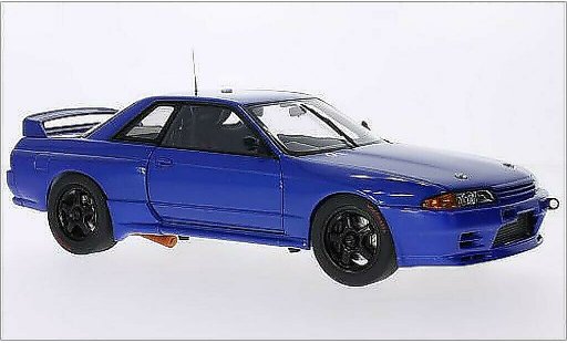 Nissan Skyline R32 1/18 Autoart GT-R () bleu RHD 1992 miniature