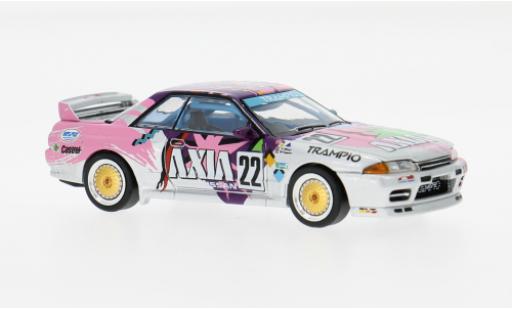 Nissan Skyline 1/64 Pop Race GT-R (R32) Calsonic #22 1:64 miniature