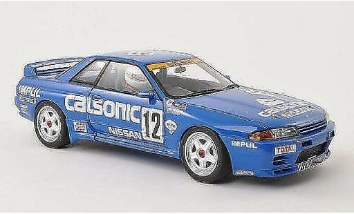 Nissan Skyline R32 1/18 Autoart GT-R () Gr.A No.12 Calsonic 1990 /T.Suzuki miniature