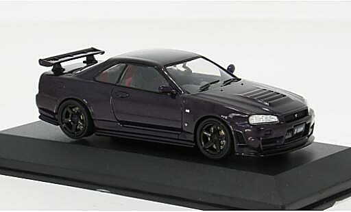 Nissan Skyline 1/43 Solido GT-R (R34) violette 1:43 miniature