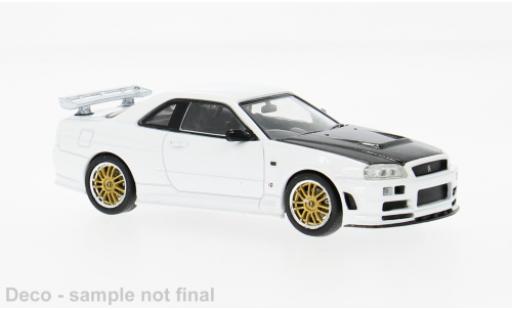 Nissan Skyline 1/43 IXO GT-R (R34) blanche 2002 1:43 miniature