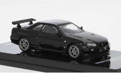 Nissan Skyline 1/64 INNO64 GT-R ( noire 1:64 miniature