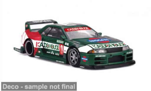 Nissan Skyline 1/64 Mini GT GTR (R32) noire 1989 1:64 miniature