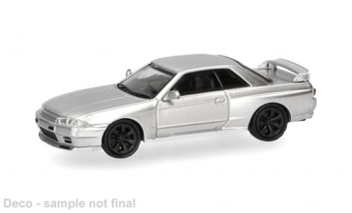 Nissan Skyline 1/87 Micro City 87 GTR (R32) grise 1:87