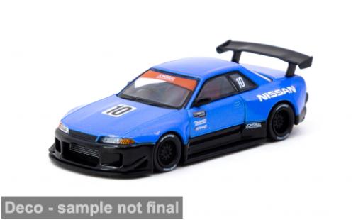 Nissan Skyline 1/64 Tarmac Works (R32) ( 10th Anniversary) bleue/noire 1:64 miniature