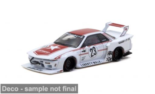 Nissan Skyline 1/64 Tarmac Works (R32) blanche/rouge 2026 1:64 miniature