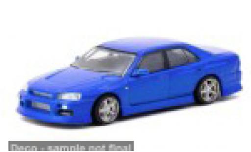 Nissan Skyline 1/64 Tarmac Works R34 GT-R bleue 1:64