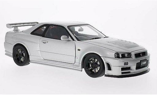 Nissan Skyline R34 1/18 Autoart () Nismo GT-R Z-Tune grise-grise RHD 2005 miniature