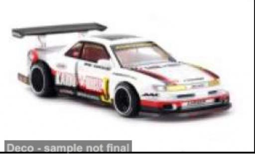 Nissan Skyline 1/64 Mini GT S13-R Circuit Spec V1 blanche/Dekor 1991 1:64 miniature