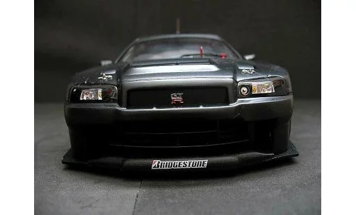 Nissan Skyline R34 1/18 Autoart JGTC test car miniature