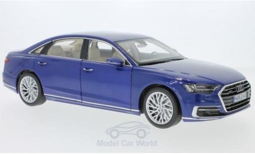 Miniature Audi A8 1/18 Norev L metallise bleue 2017 Audi A8 1/18 Norev L metallise bleue 2017 miniature