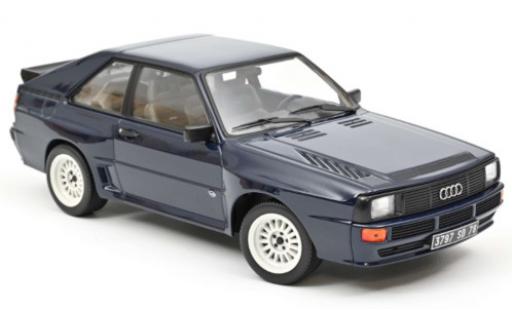 Miniature Audi Sport Quattro 1/18 Norev Sport quattro bleue 1985 Audi Sport Quattro 1/18 Norev Sport quattro bleue 1985 miniature