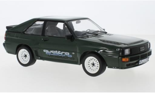 Audi Sport Quattro 1/18 Norev Sport quattro verte/Dekor 1985 miniature