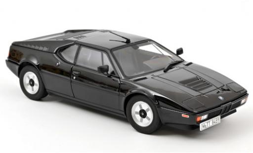 Bmw M1 1/18 Norev noire 1980 miniature