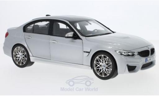Miniature Bmw M3 1/18 Norev Competition grise 2017 Bmw M3 1/18 Norev Competition grise 2017 miniature