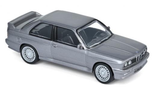 Miniature Bmw M3 1/43 Norev (E30) metallise grise 1986 Jetcar Bmw M3 1/43 Norev (E30) metallise grise 1986 Jetcar miniature