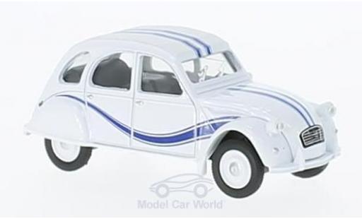 Miniature Citroen 2CV 1/64 Norev France 3 blanche/bleue 1983 Citroen 2CV 1/64 Norev France 3 blanche/bleue 1983 miniature