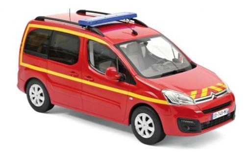 Miniature Citroen Berlingo 1/18 Norev Pompiers (F) 2017 Citroen Berlingo 1/18 Norev Pompiers (F) 2017 miniature