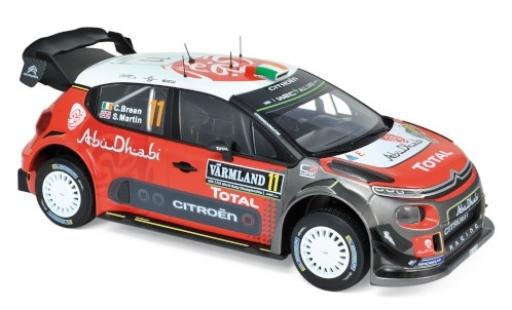 Miniature Citroen C3 1/18 Norev WRC No.11 Rallye WM Rallye Schweden 2018 C.Breen/S.Martin Citroen C3 1/18 Norev WRC No.11 Rallye WM Rallye Schweden 2018 C.Breen/S.Martin miniature