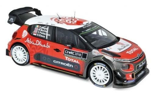 Miniature Citroen C3 1/18 Norev WRC Rallye WM 2018 Presentation Version Citroen C3 1/18 Norev WRC Rallye WM 2018 Presentation Version miniature