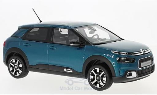 Miniature Citroen C4 1/18 Norev Cactus metallise bleue 2018 Citroen C4 1/18 Norev Cactus metallise bleue 2018 miniature