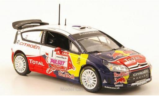 Miniature Citroen C4 WRC 1/43 Norev WRC No.1 Racing Red Bull Total WRC Rallye du Var 2009 S.Loeb/S.Loeb Citroen C4 WRC 1/43 Norev WRC No.1 Racing Red Bull Total WRC Rallye du Var 2009 S.Loeb/S.Loeb miniature