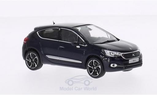 Miniature DS Automobiles DS4 1/43 Norev Citroen DS 4 metallise bleue 2015 DS Automobiles DS4 1/43 Norev Citroen DS 4 metallise bleue 2015 miniature