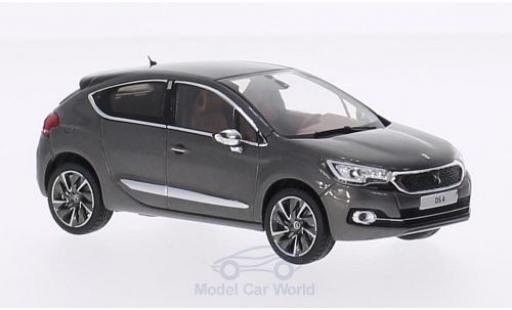 Miniature DS Automobiles DS4 1/43 Norev Citroen DS 4 metallise grise/noire 2015 DS Automobiles DS4 1/43 Norev Citroen DS 4 metallise grise/noire 2015 miniature