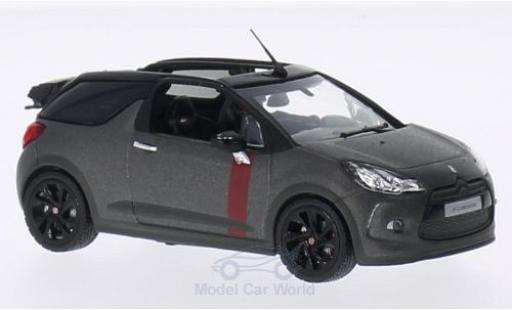 Miniature DS Automobiles DS3 1/43 Norev Citroen Cabrio Racing matt-grise 2014 DS Automobiles DS3 1/43 Norev Citroen Cabrio Racing matt-grise 2014 miniature