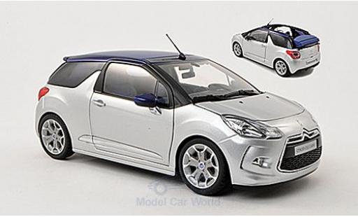Miniature DS Automobiles DS3 1/18 Norev Citroen grise 2013 Verdeck in 3 Positionen darstellbar DS Automobiles DS3 1/18 Norev Citroen grise 2013 Verdeck in 3 Positionen darstellbar miniature