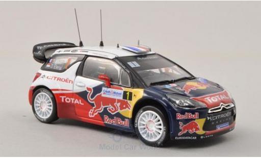 Miniature DS Automobiles DS3 1/43 Norev Citroen WRC No.1 Red Bull Rallye Frankreich 2012 S.Loeb/D.Elena DS Automobiles DS3 1/43 Norev Citroen WRC No.1 Red Bull Rallye Frankreich 2012 S.Loeb/D.Elena miniature