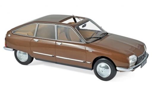 Citroen GS 1/18 Norev Pallas marron 1978 miniature
