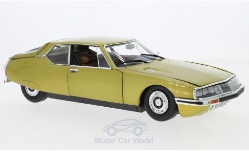 Citroen SM 1/18 Norev gold 1971 miniature