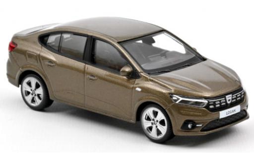 Miniature Dacia Logan 1/43 Norev metallise marron 2021 Dacia Logan 1/43 Norev metallise marron 2021 miniature