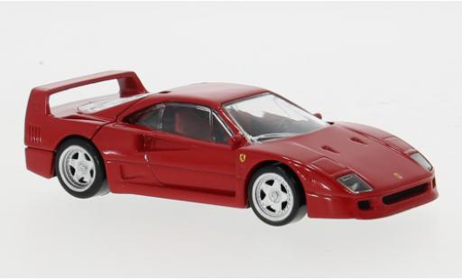 Miniature Ferrari F40 1/43 Norev rouge 1:43 Ferrari F40 1/43 Norev rouge 1:43 miniature