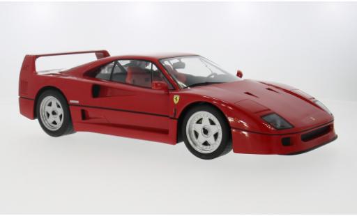 Miniature Ferrari F40 1/12 Norev rouge 1987 1:12 Ferrari F40 1/12 Norev rouge 1987 1:12 miniature