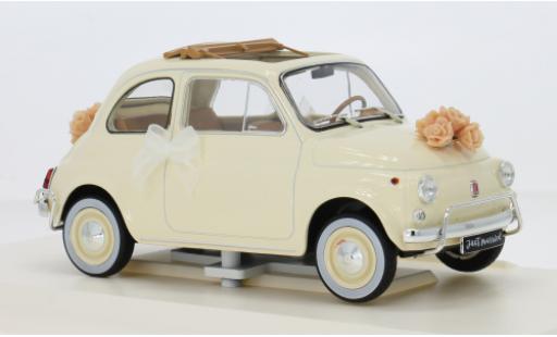 Fiat 500 1/18 Norev L beige 1968 1:18 miniature