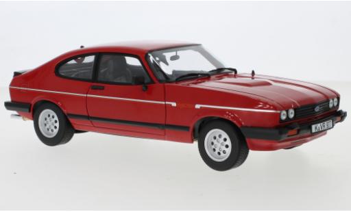Miniature Ford Capri 1/18 Norev MkIII 2.8i Injection rouge 1983 Ford Capri 1/18 Norev MkIII 2.8i Injection rouge 1983 miniature