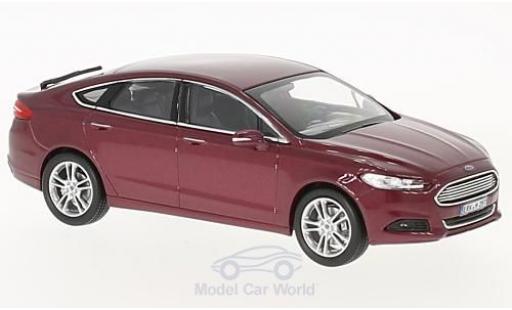 Ford Mondeo 1/43 Norev metallise rouge 2014 miniature