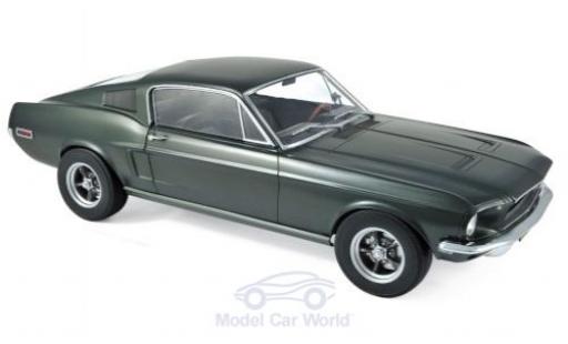 Miniature Ford Mustang 1/12 Norev Fastback metallise verte 1968 Ford Mustang 1/12 Norev Fastback metallise verte 1968 miniature