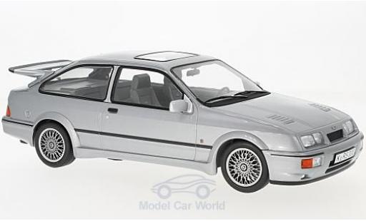 Miniature Ford Sierra Cosworth 1/18 Norev RS Cosworth metallise grise 1986 Ford Sierra Cosworth 1/18 Norev RS Cosworth metallise grise 1986 miniature