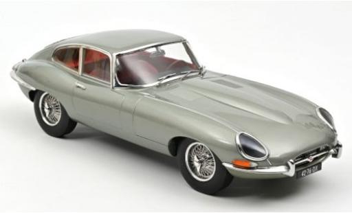 Jaguar E-Type 1/12 Norev Coupe metallise grise 1964 1:12 miniature